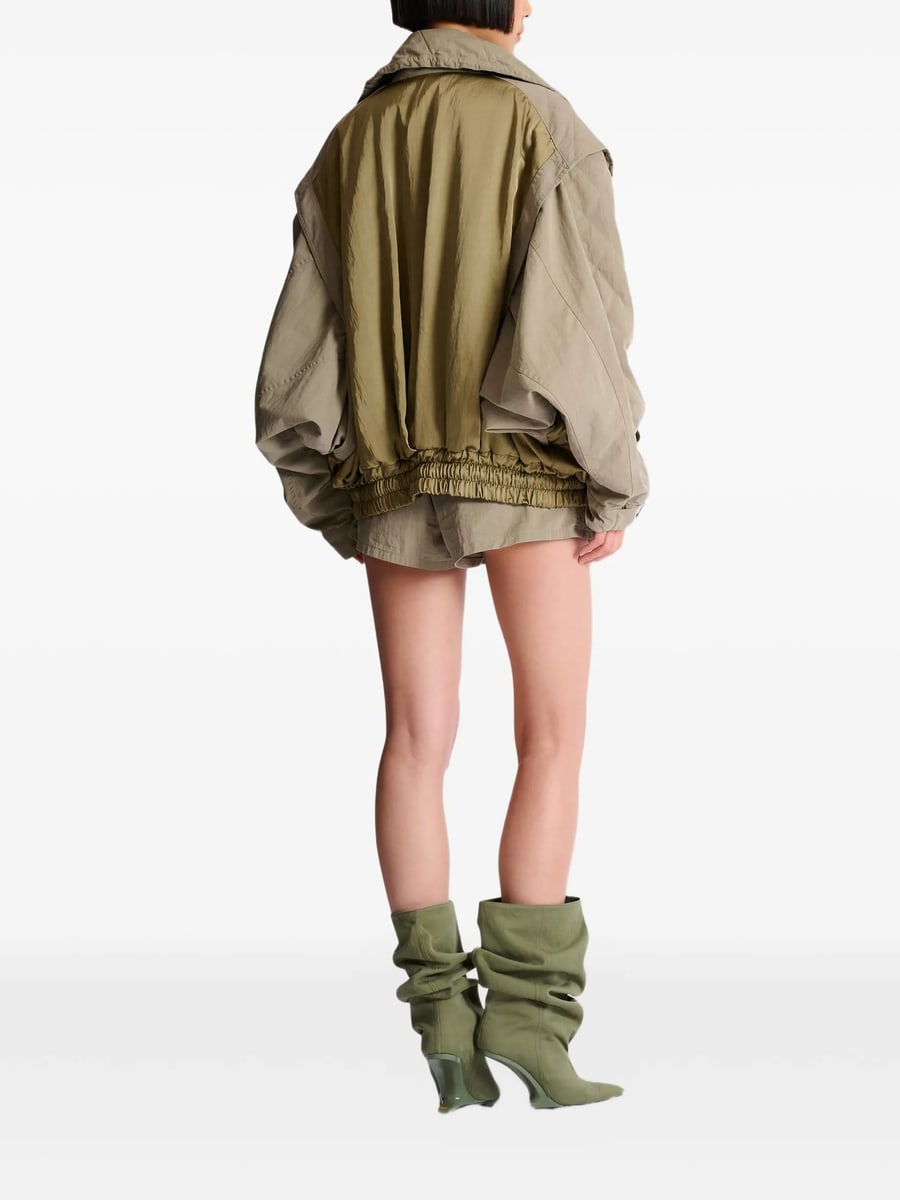 Balmain Balmain Twill Cotton Bomber Jacket, view 4