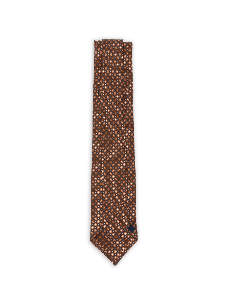 Barba Barba Floral-print Tie, view 3