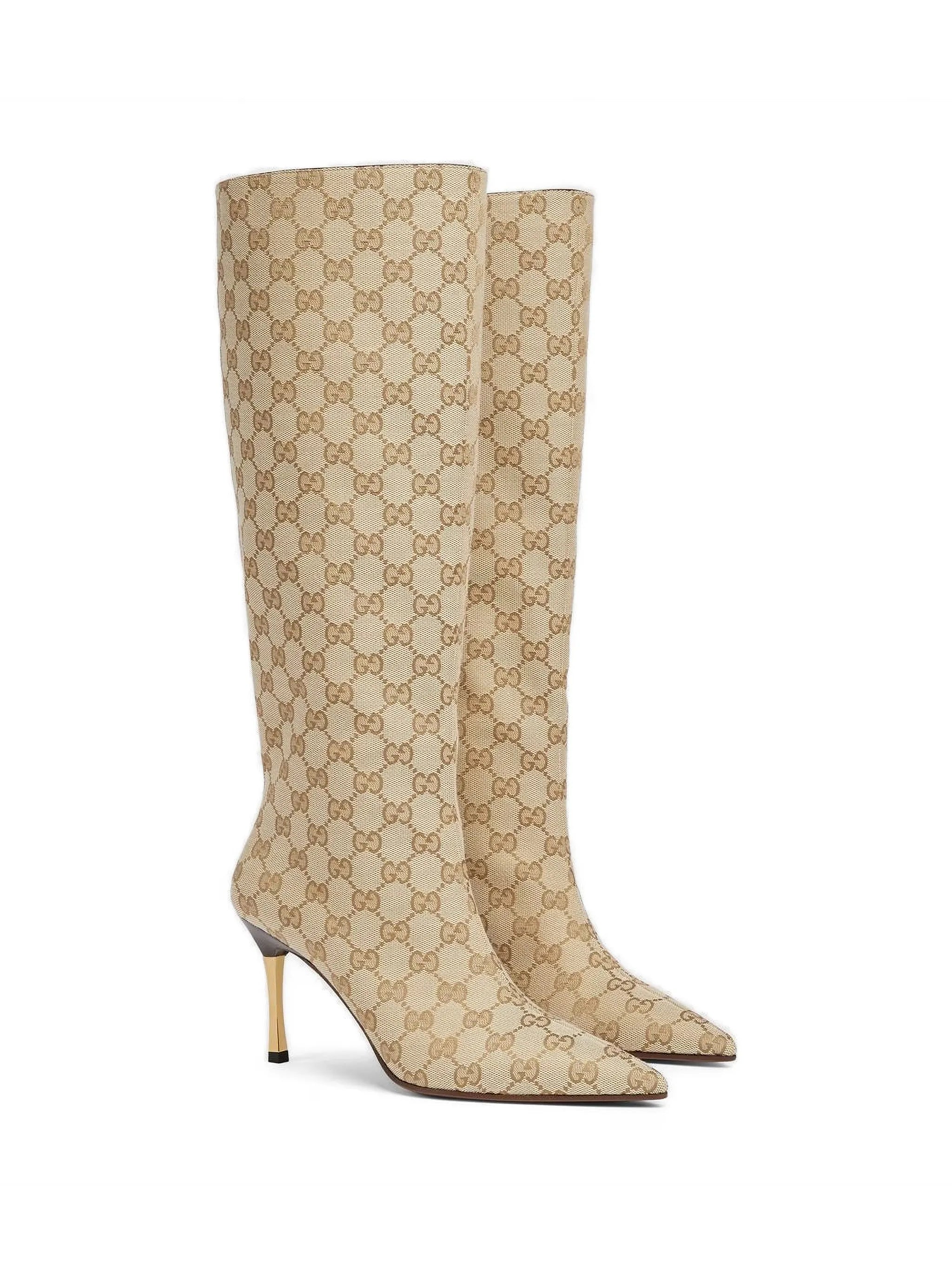 Gucci Gucci Monogram Boots, view 2