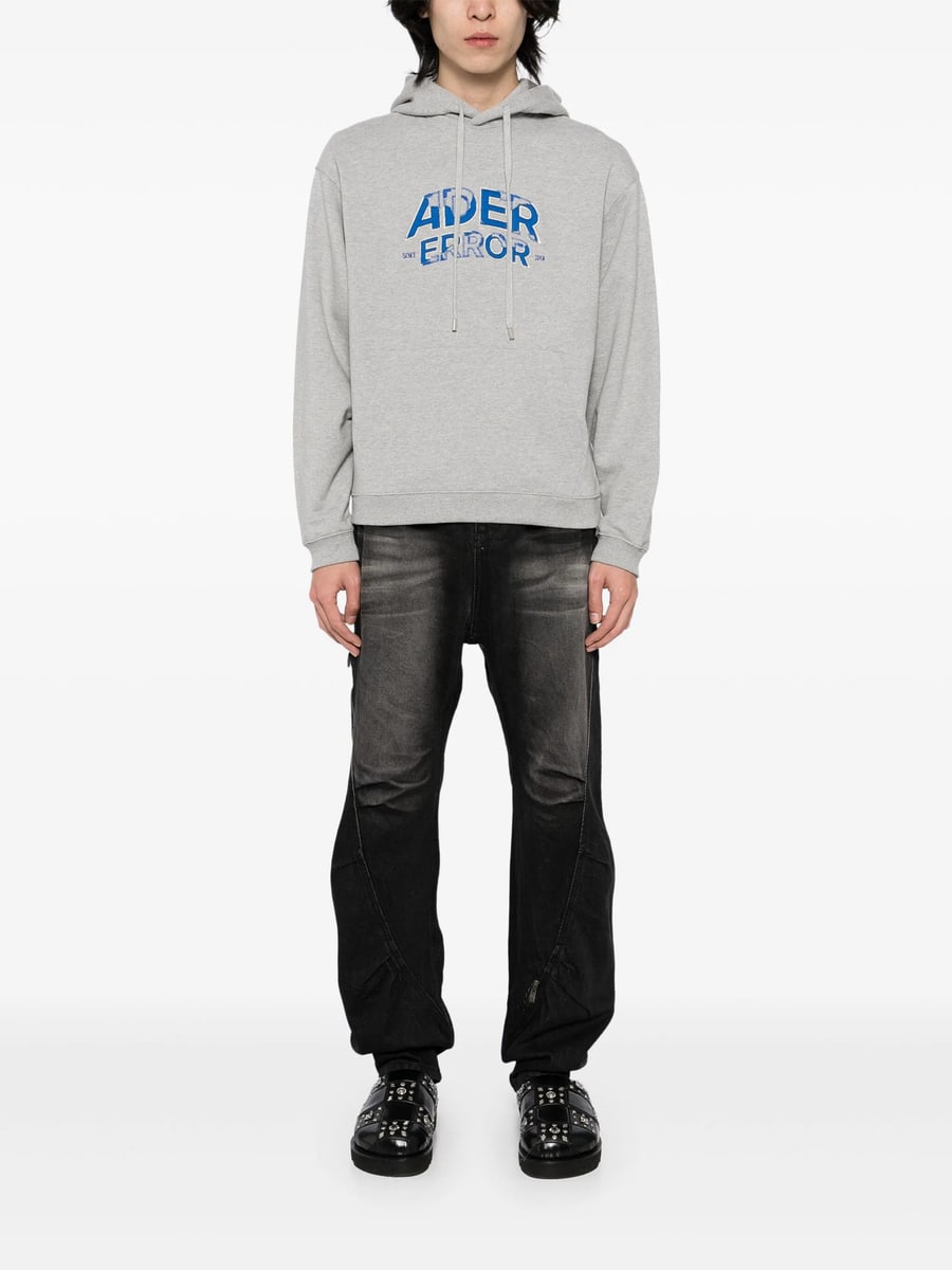 Ader Error Ader Error Logo-embroidered Hoodie, view 4