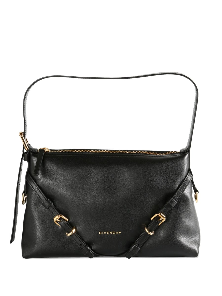 Givenchy Givenchy Mini Voyou Buckle-strap Leather Shoulder Bag