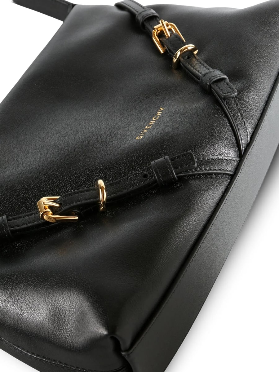 Givenchy Givenchy Mini Voyou Buckle-strap Leather Shoulder Bag, view 3