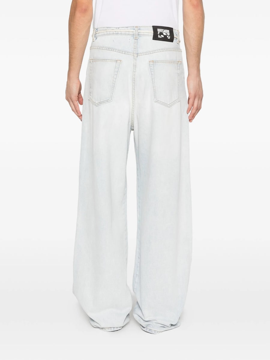 Rivington Roi Rebis Rivington Roi Rebis Bleached Drawstring Jeans, view 3