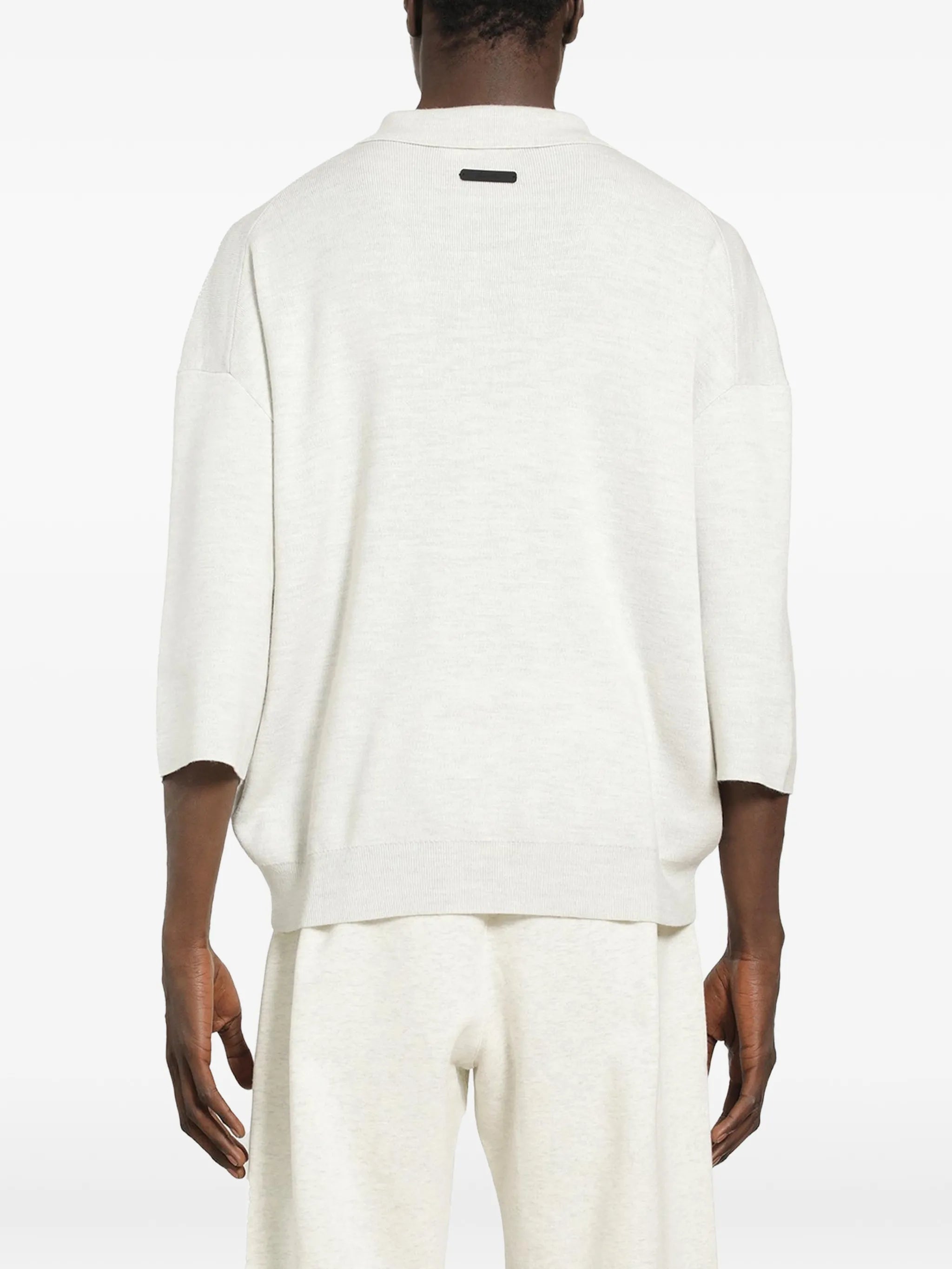 Fear of God Essentials Fear Of God Essentials Essentials Logo-embroidered Polo Shirt, view 2