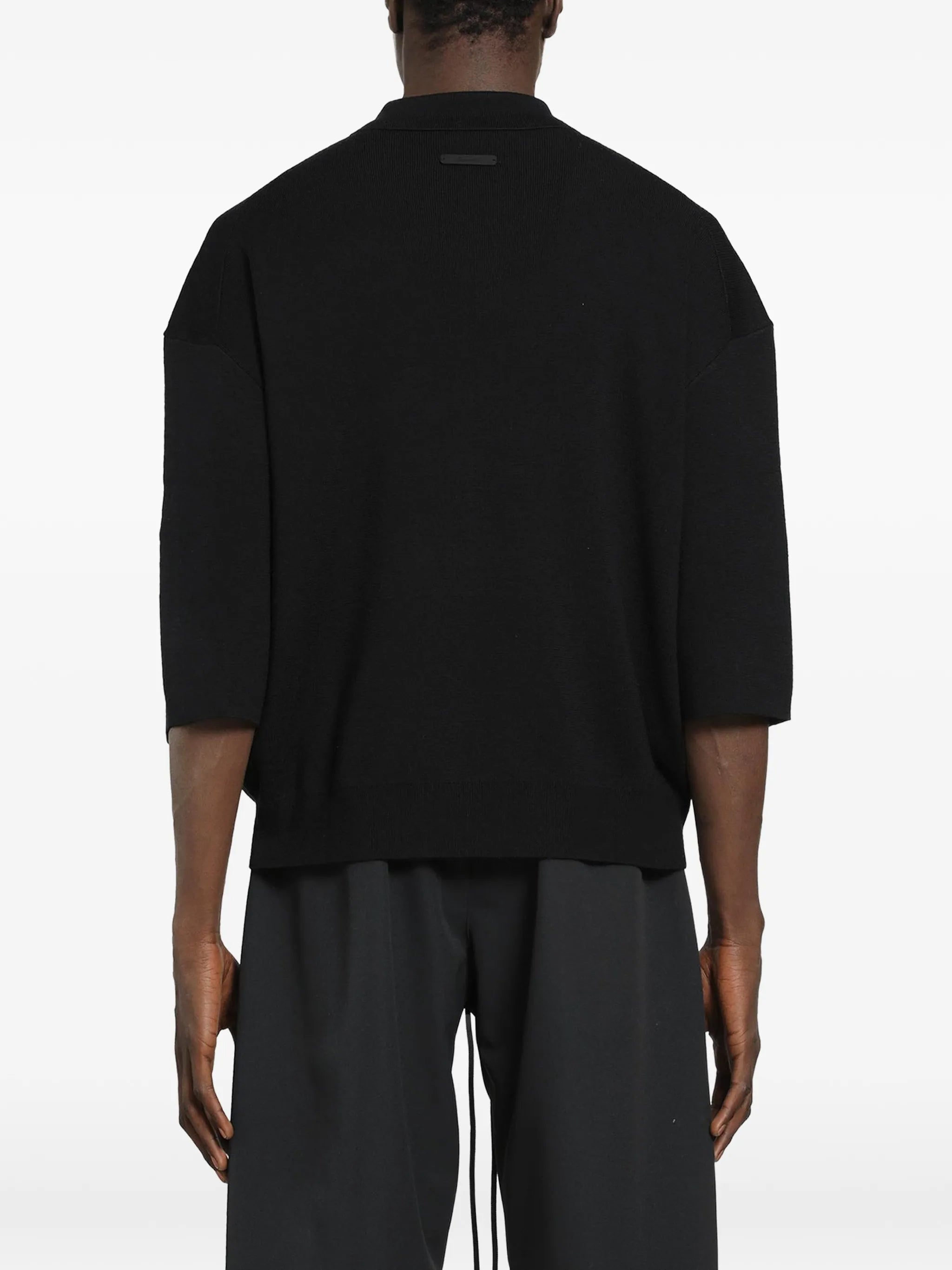 Fear of God Essentials Fear Of God Essentials Essentials Logo-embroidered Polo Shirt, view 2
