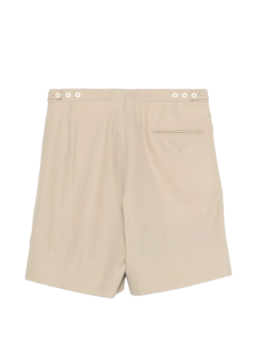 Prada Prada Cotton Bermuda Shorts, view 2