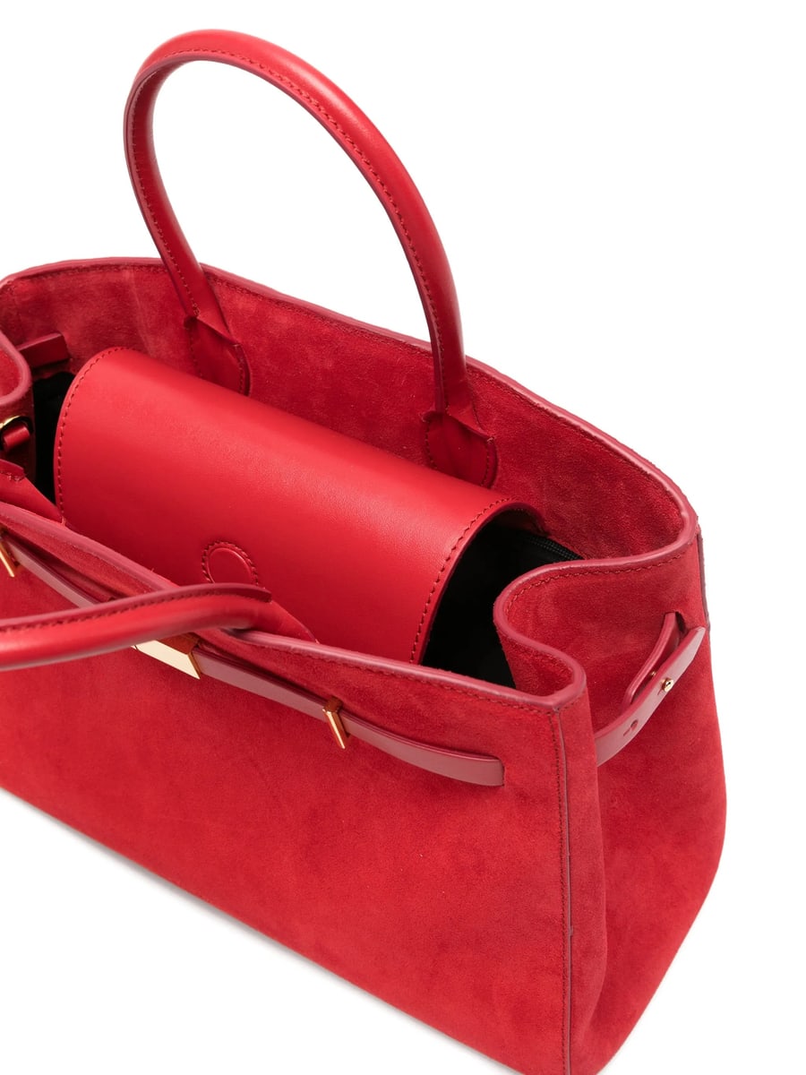 Demellier Demellier Midi Hudson Suede Tote Bag, view 3