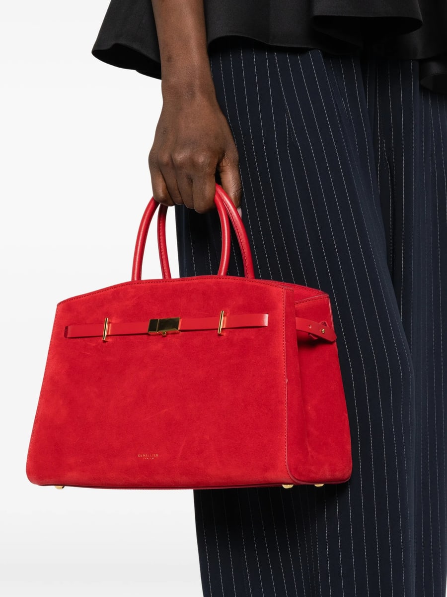 Demellier Demellier Midi Hudson Suede Tote Bag, view 5
