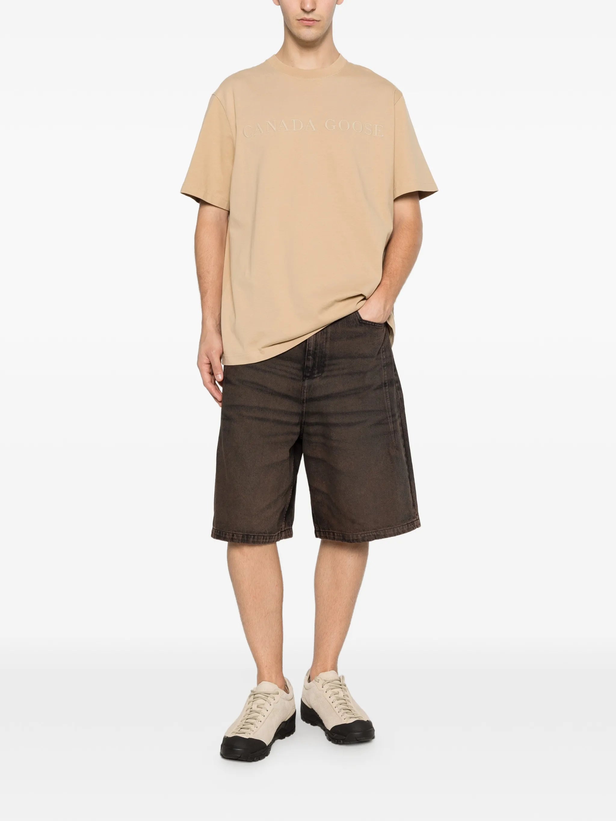 Canada Goose Canada Goose Logo-embroidered T-shirt, view 2