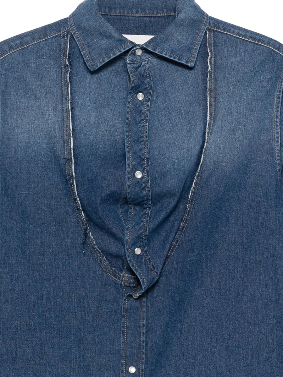Maison Margiela Maison Margiela Buttoned Long-sleeve Shirt, view 3