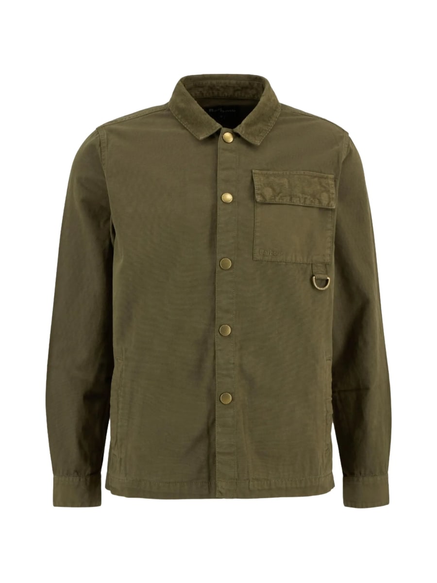 Barbour Barbour Corduroy-collar D-ring Shirt