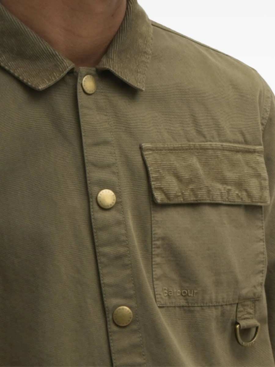 Barbour Barbour Corduroy-collar D-ring Shirt, view 2