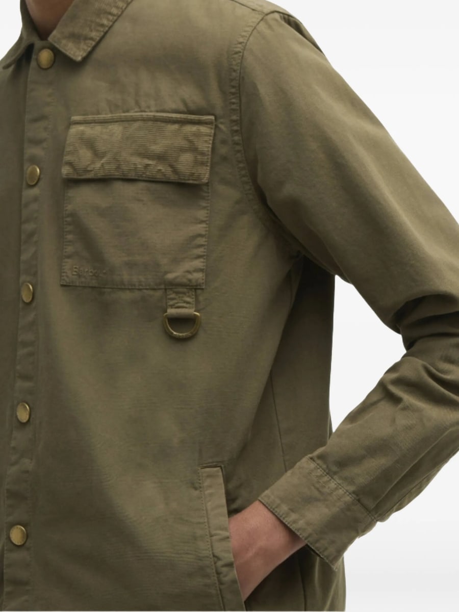 Barbour Barbour Corduroy-collar D-ring Shirt, view 5