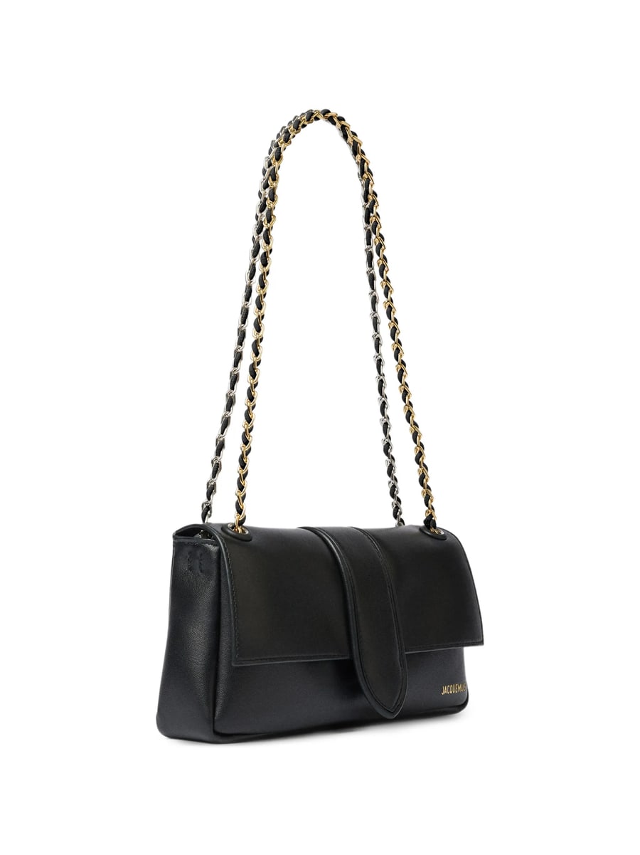 Jacquemus Jacquemus The Bambino Chaîne Leather Shoulder Bag, view 2
