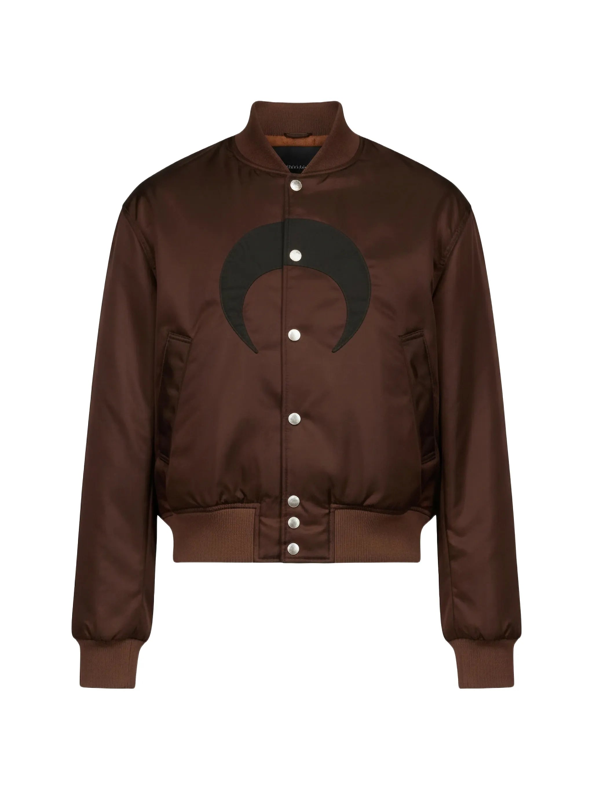 Marine Serre Marine Serre Moon-print Buttoned Bomber Jacket