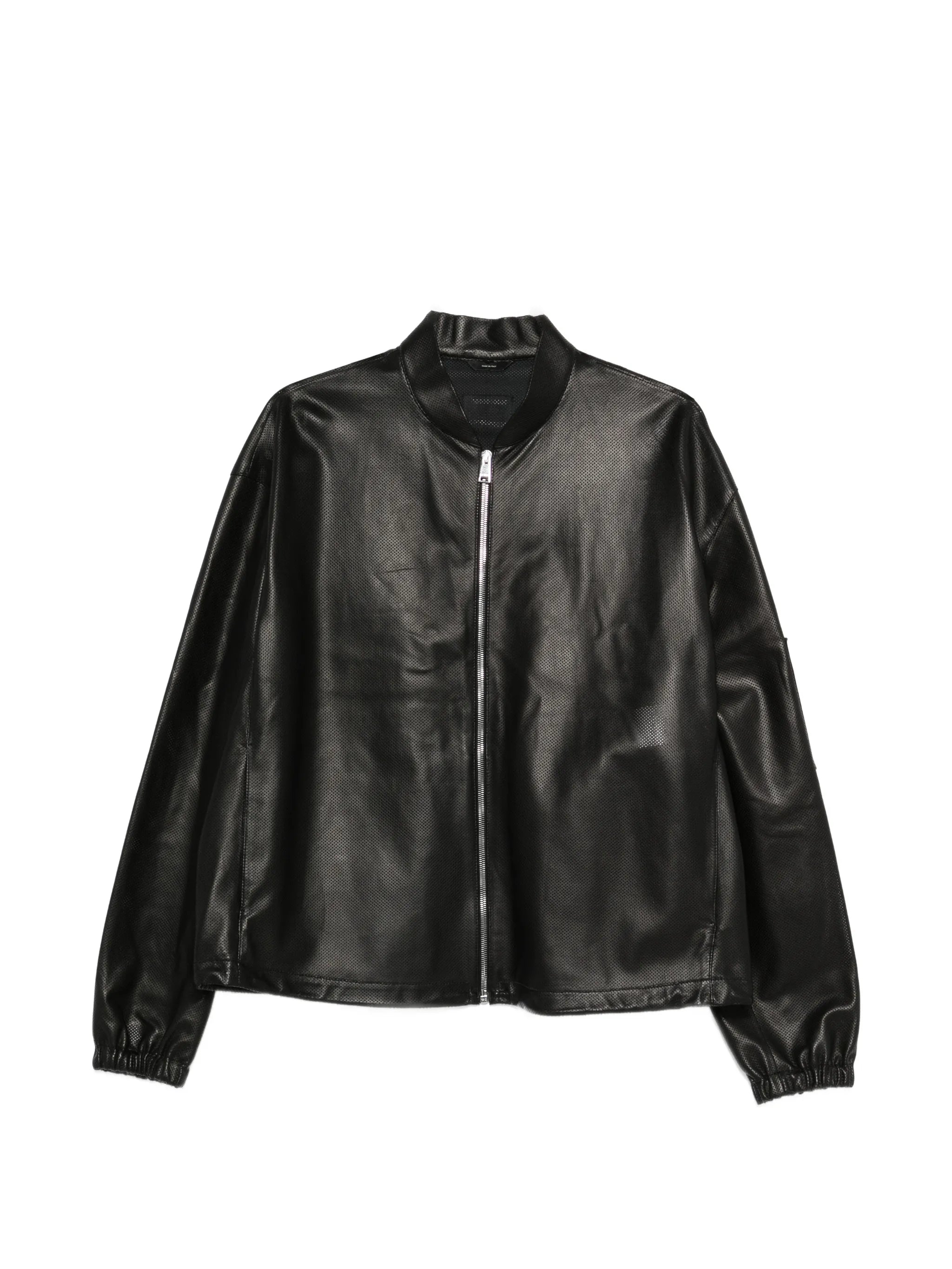 Fendi Fendi Zip-up Leather Jacket