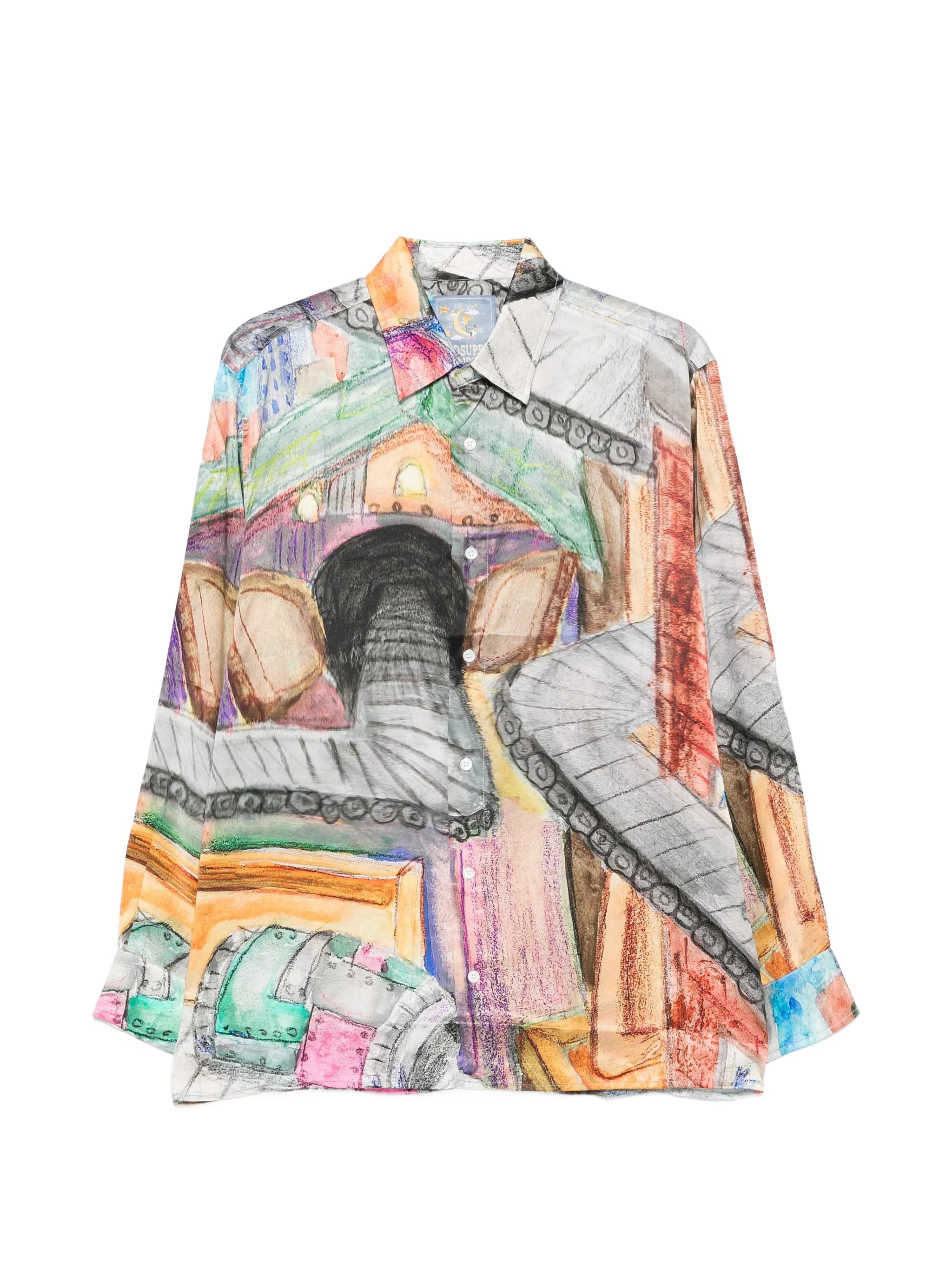 Kidsuper Kidsuper Patterned Button-up Shirt