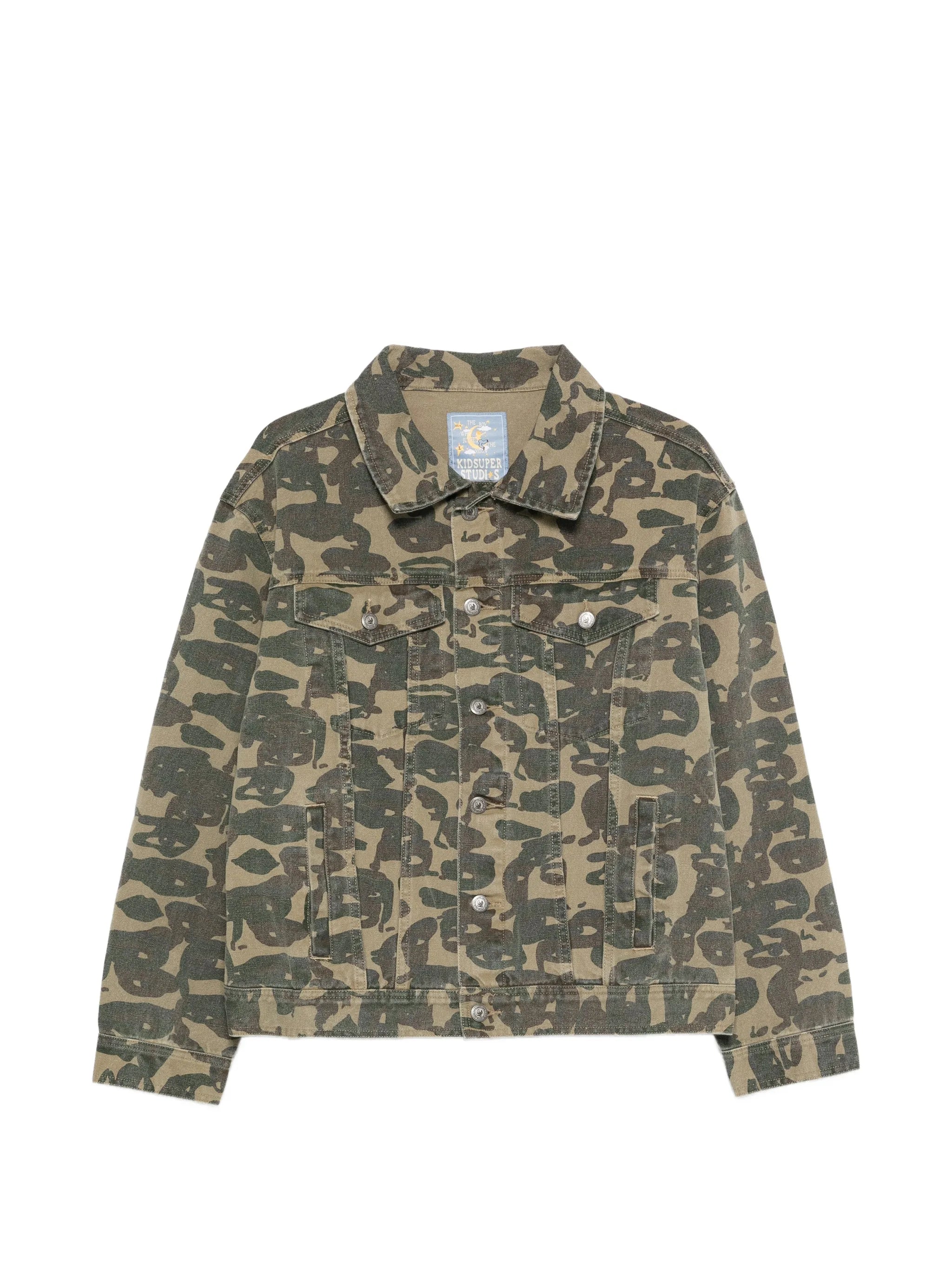 Kidsuper Kidsuper Camouflage Button Jacket