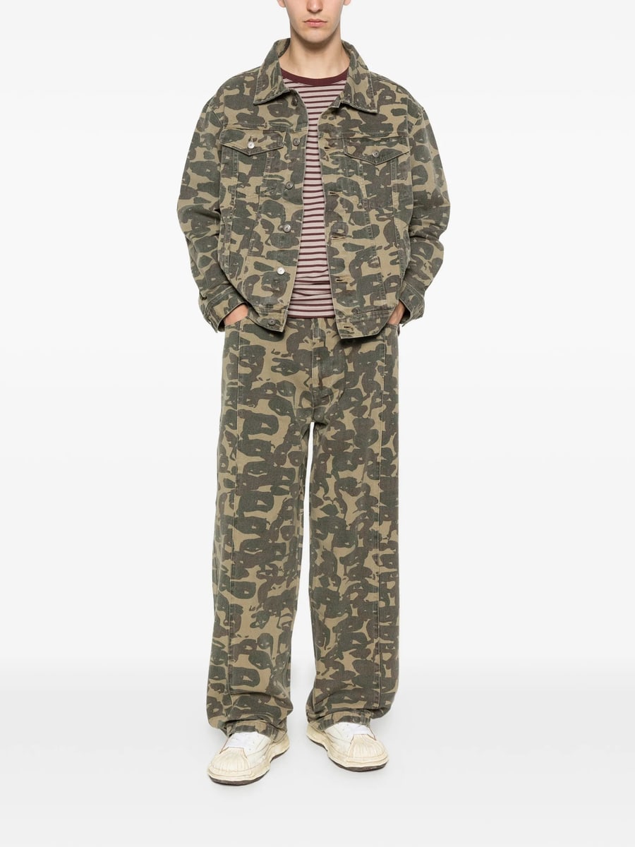 Kidsuper Kidsuper Camouflage Button Jacket, view 3
