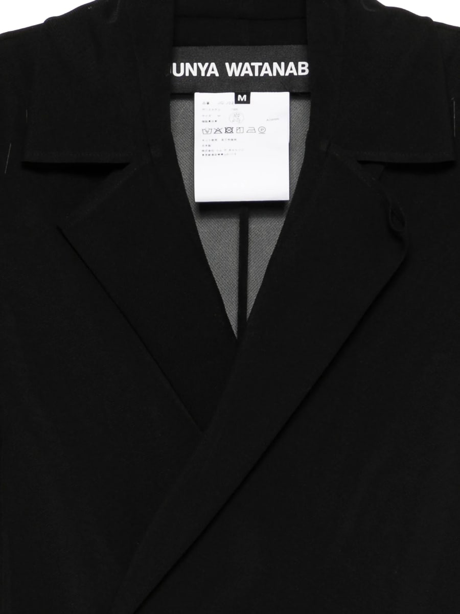 Junya Watanabe Junya Watanabe Sheer-sleeves Wrap Jacket, view 2