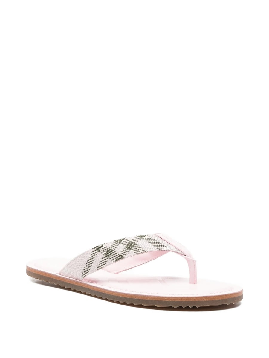 Burberry Burberry Check Pavilion Sandals, view 4