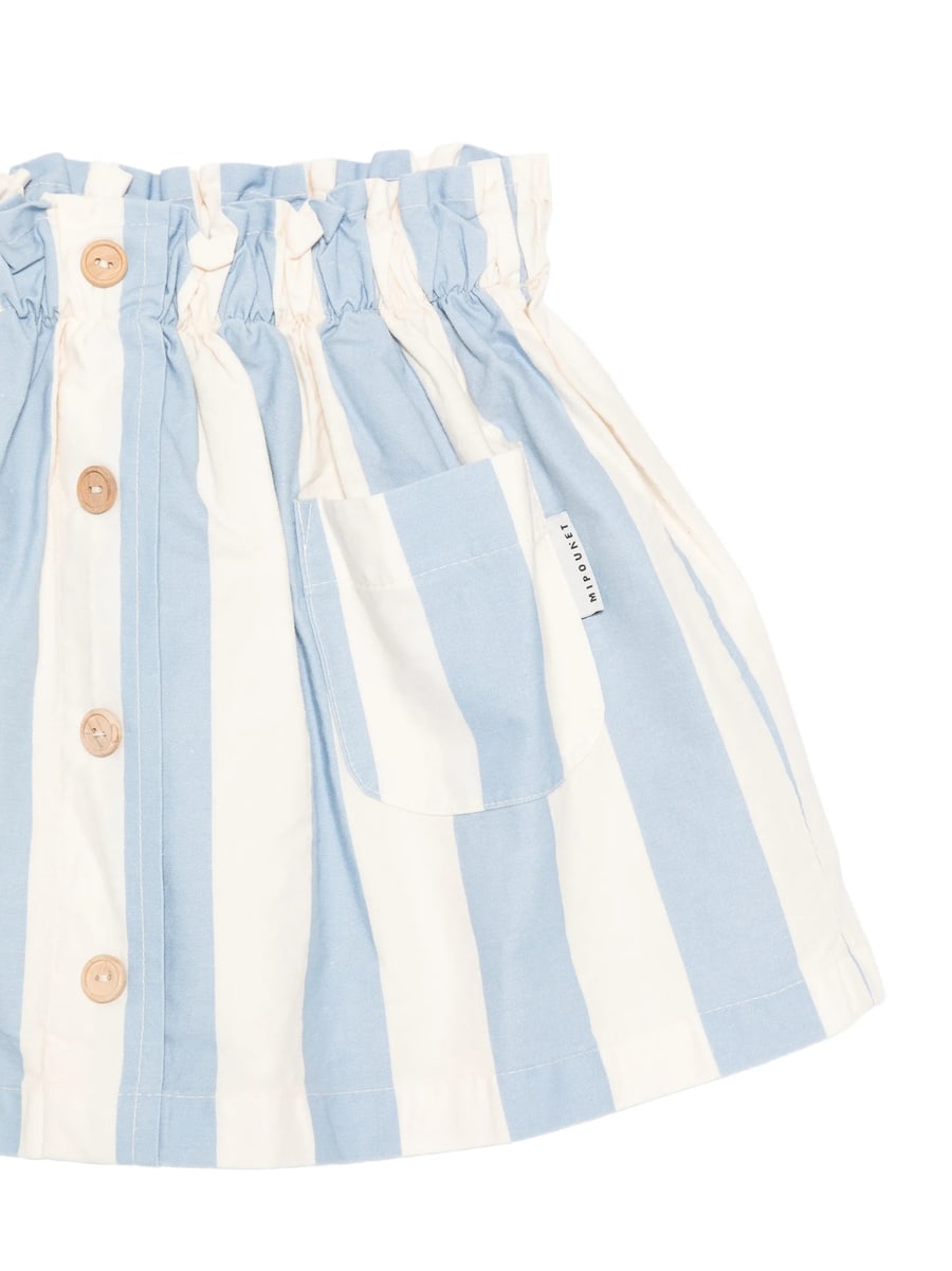 Mipounet Mipounet Claude Striped Mini Skirt, view 3