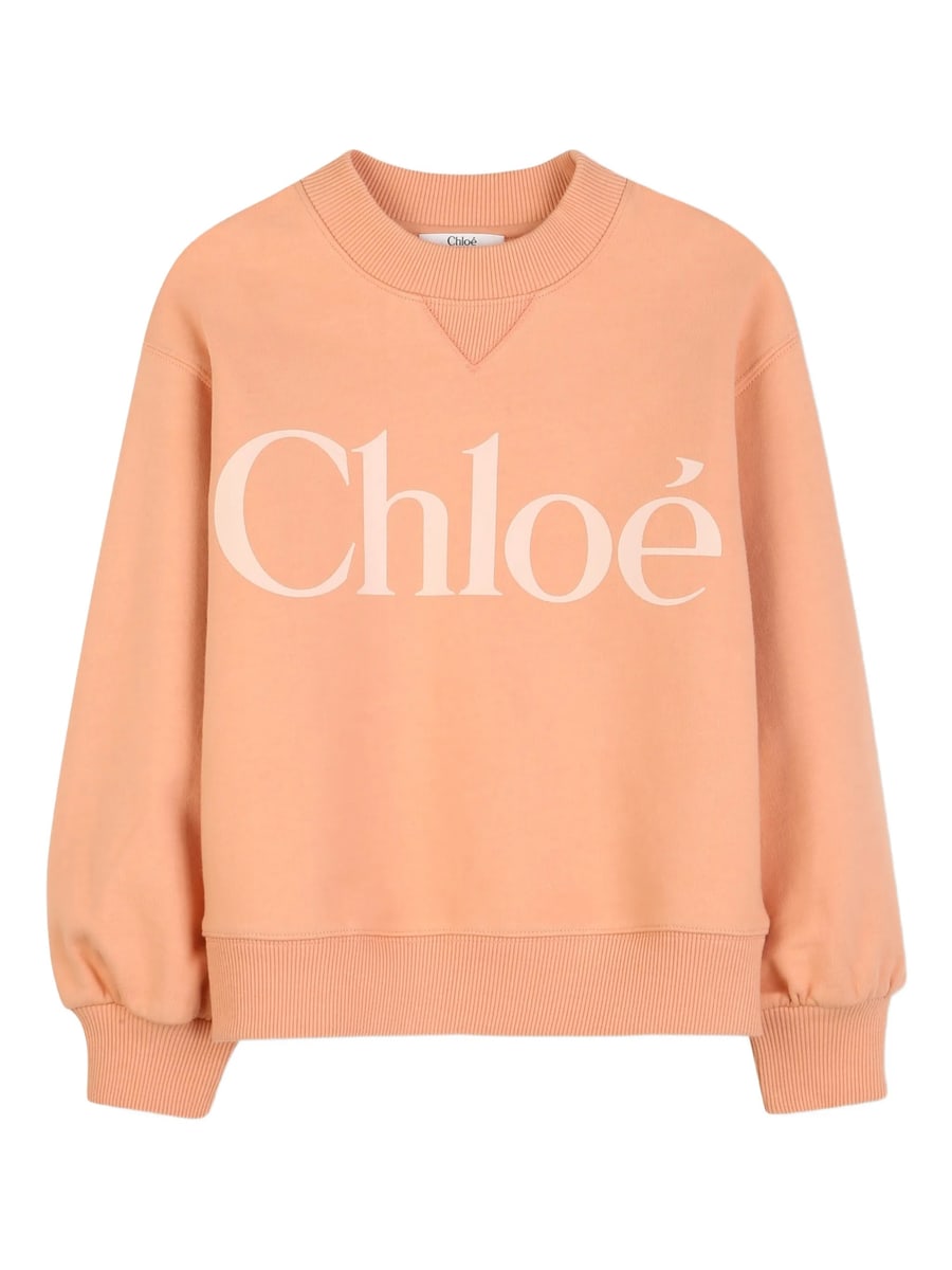 Chloé Chloé Logo Print Top