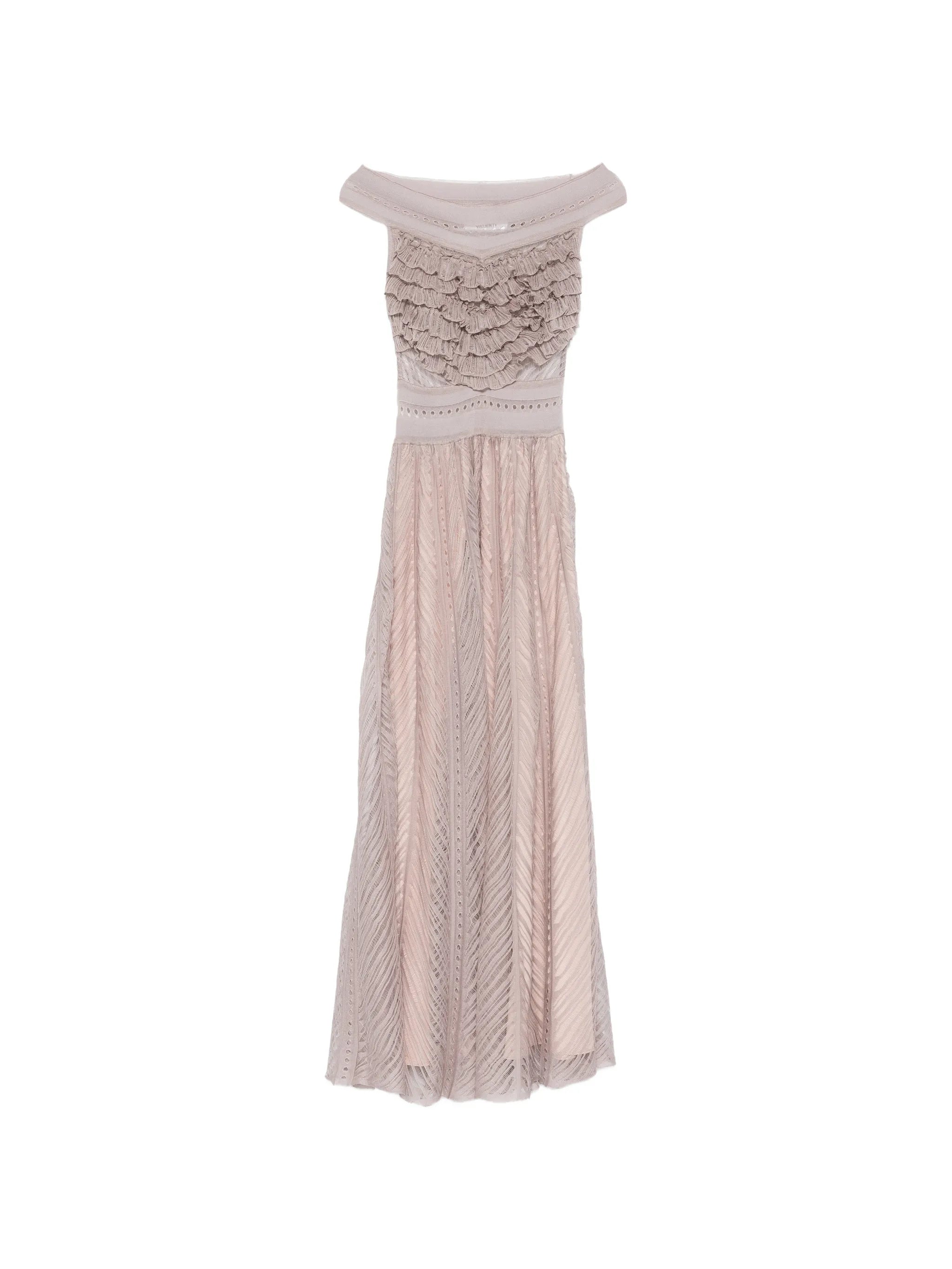 Antonino Valenti Antonino Valenti Ruffled-panel Maxi Dress