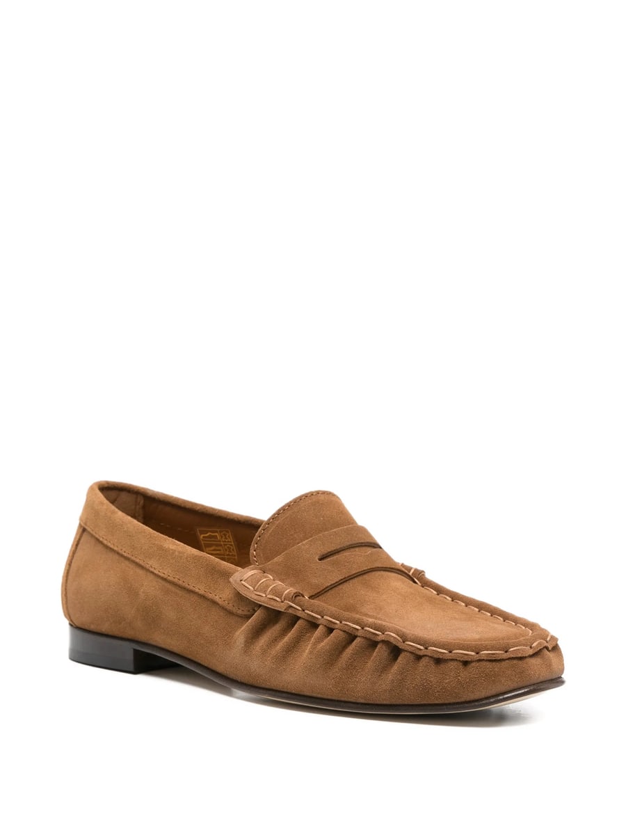 Poeve Poeve Wanda Suede Loafers, view 4