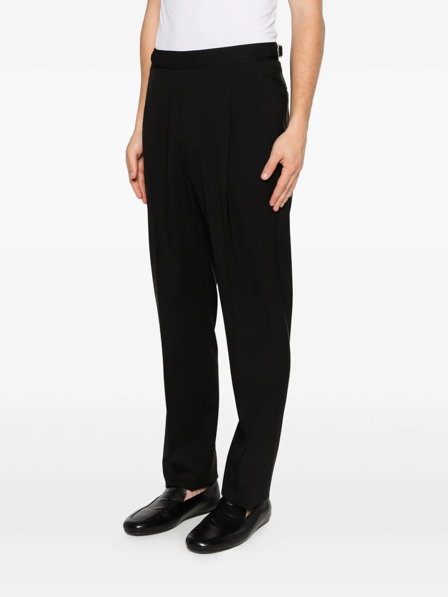 Umit Benan Umit Benan Pleated Trousers, view 4