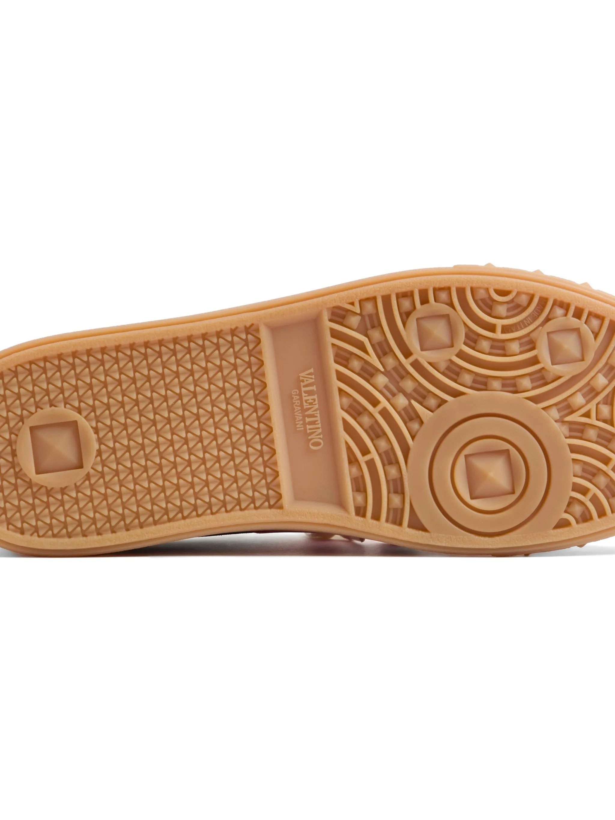 Valentino Garavani Valentino Garavani Upvillage Low-top Trainers In Split-leather And Calfskin Nappa-leather, view 2