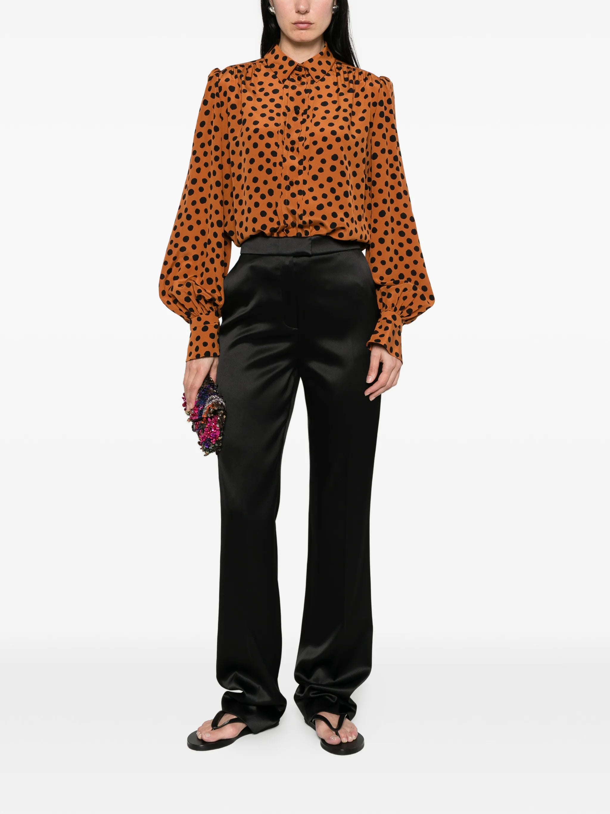 Valentino Valentino Straight Trousers, view 2