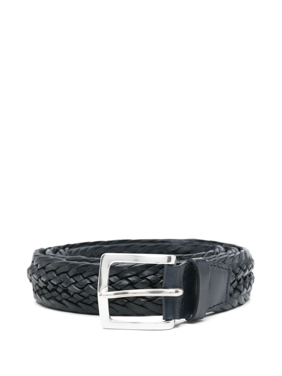 Orciani Orciani Braided Leather Belt