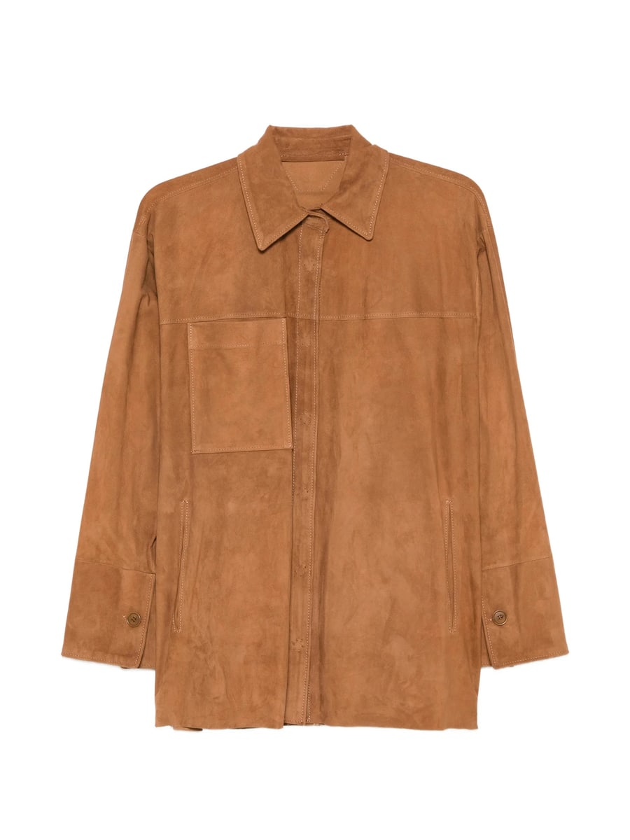 Santoro Santoro Leather Shirt Jacket