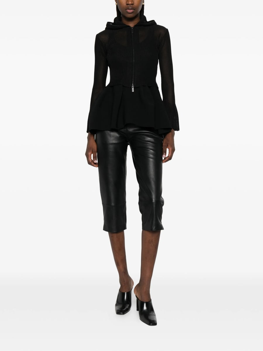 Cfcl Cfcl Zip Flared-cuff Hoodie, view 5