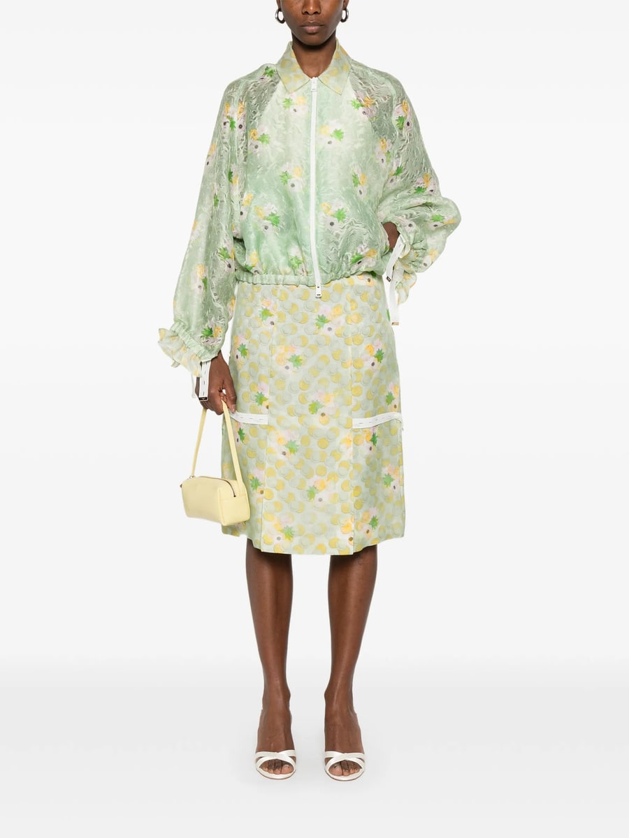 Fendi Fendi Floral-print Bomber Jacket, view 5