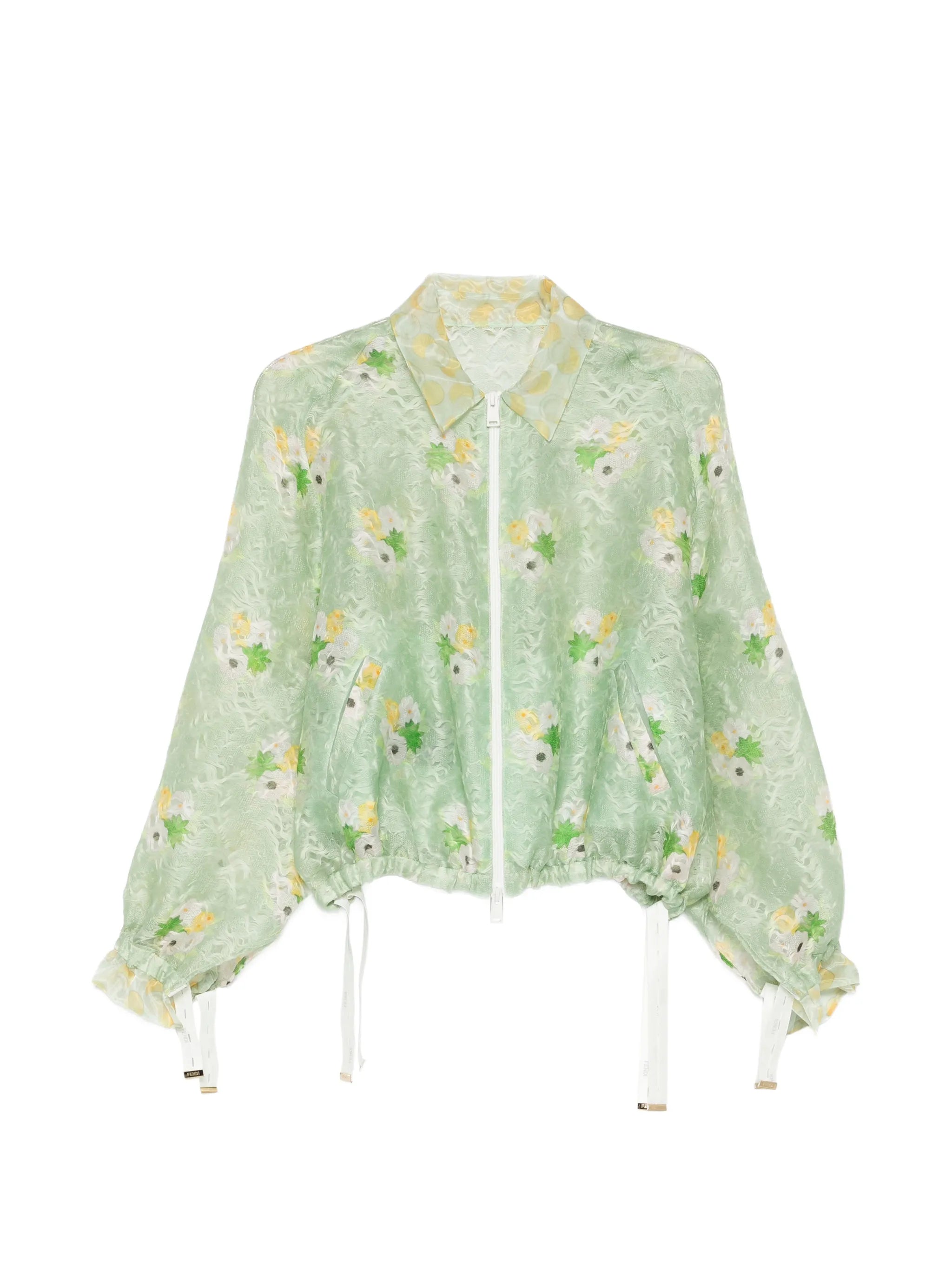 Fendi Fendi Floral-print Bomber Jacket