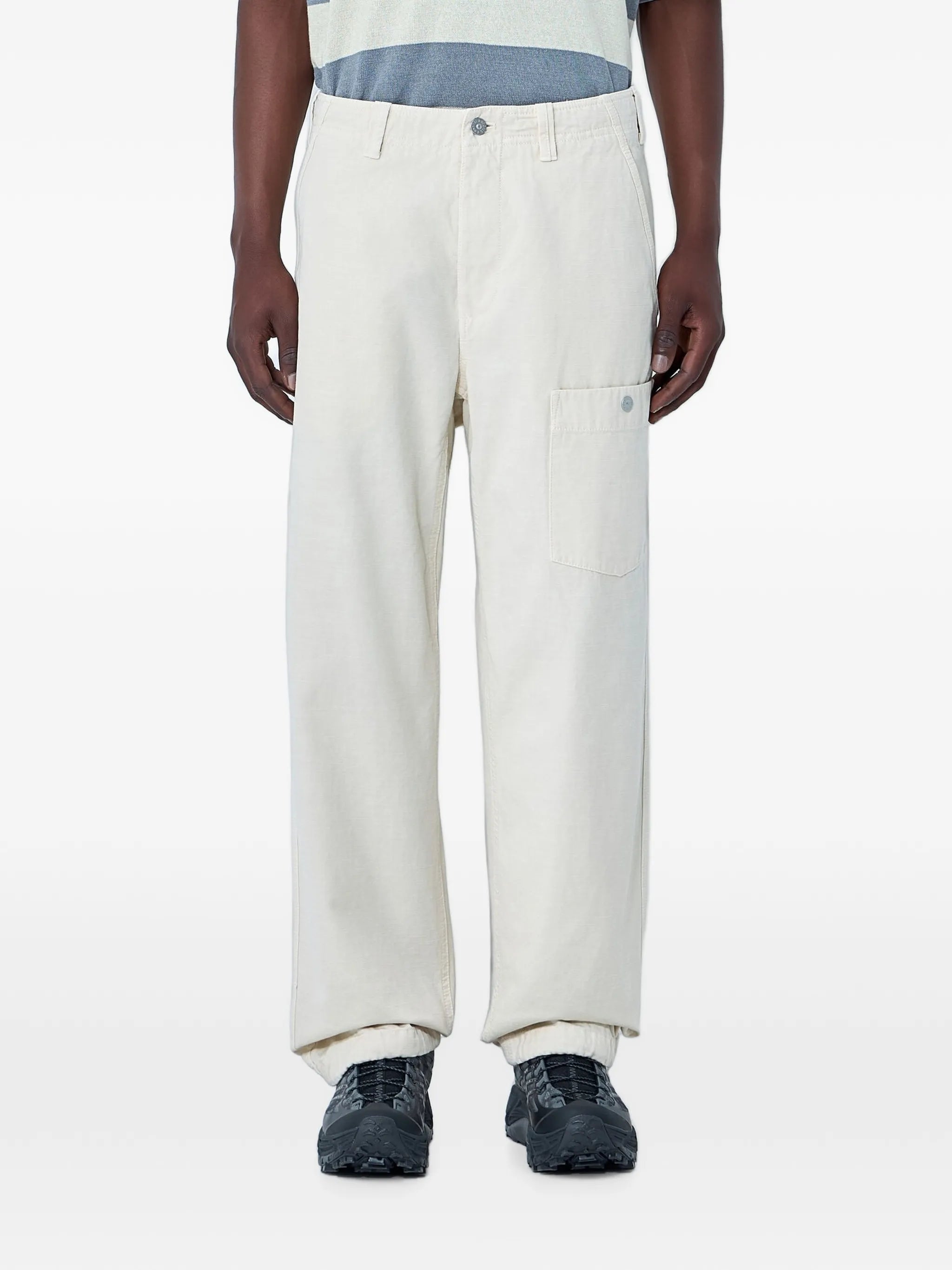 Stone Island Stone Island Buttoned Pocket Trousers