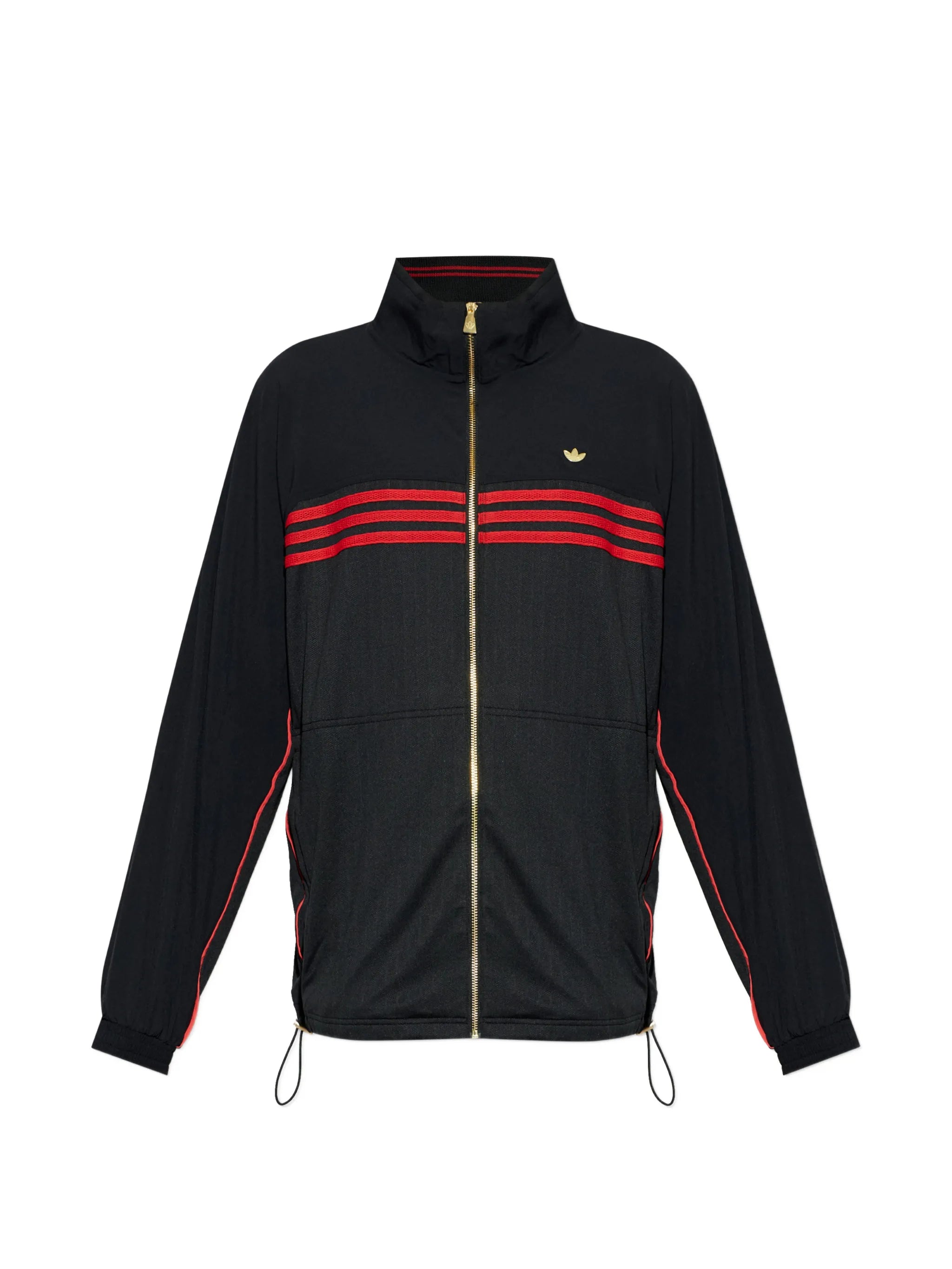 adidas Adidas 98 Loose Track Top Logo-appliqué Striped Sweater