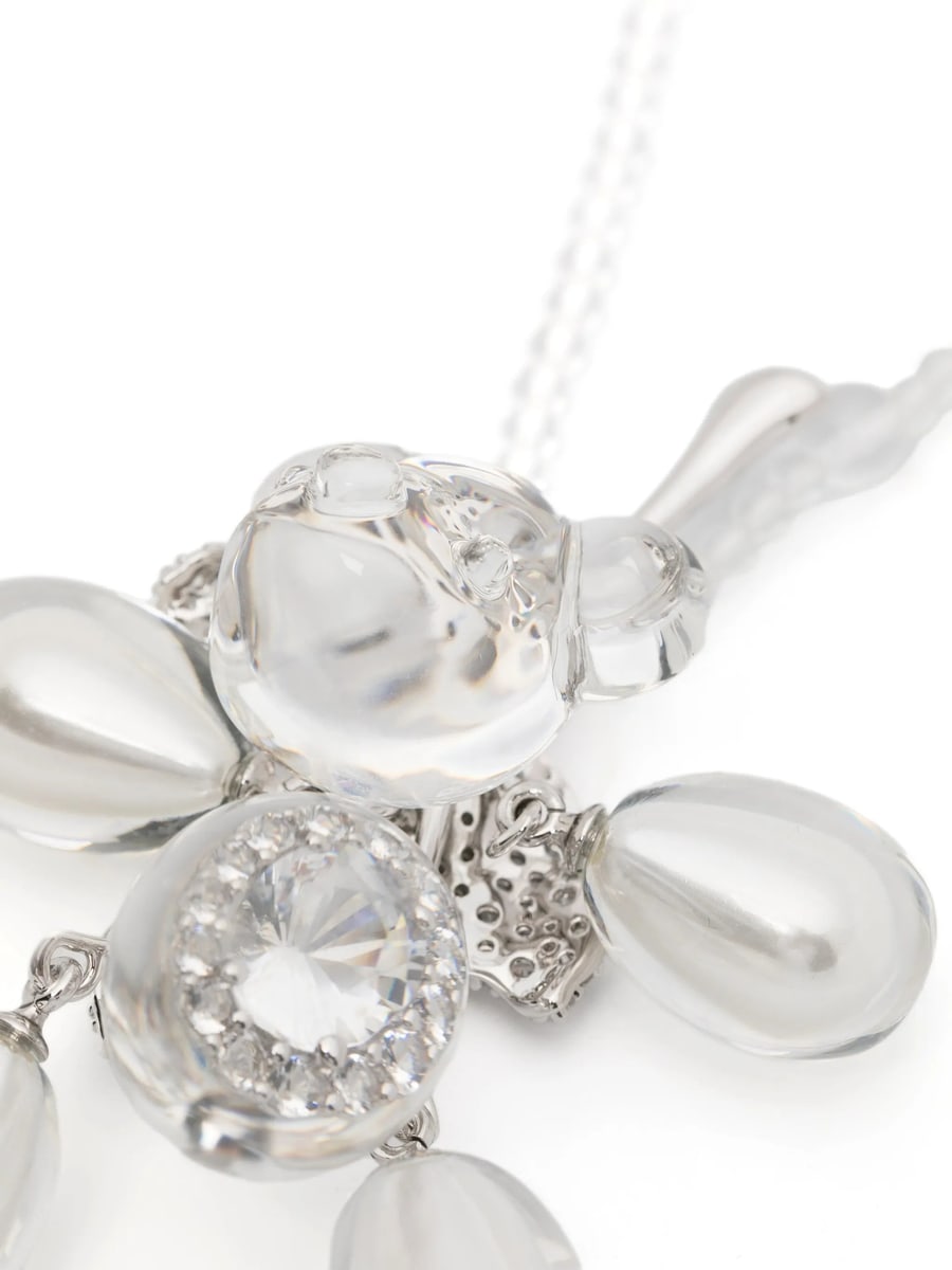 Yvmin Yvmin Bear-embellishment Necklace, view 3