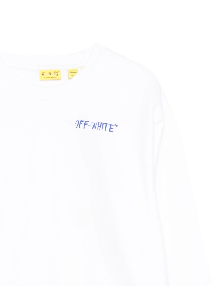 Off-White Off-white Arrow Sketch Crew-neck Sweatshirt, view 3