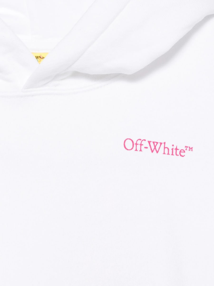 Off-White Off-white Logo-print Hoodie, view 3
