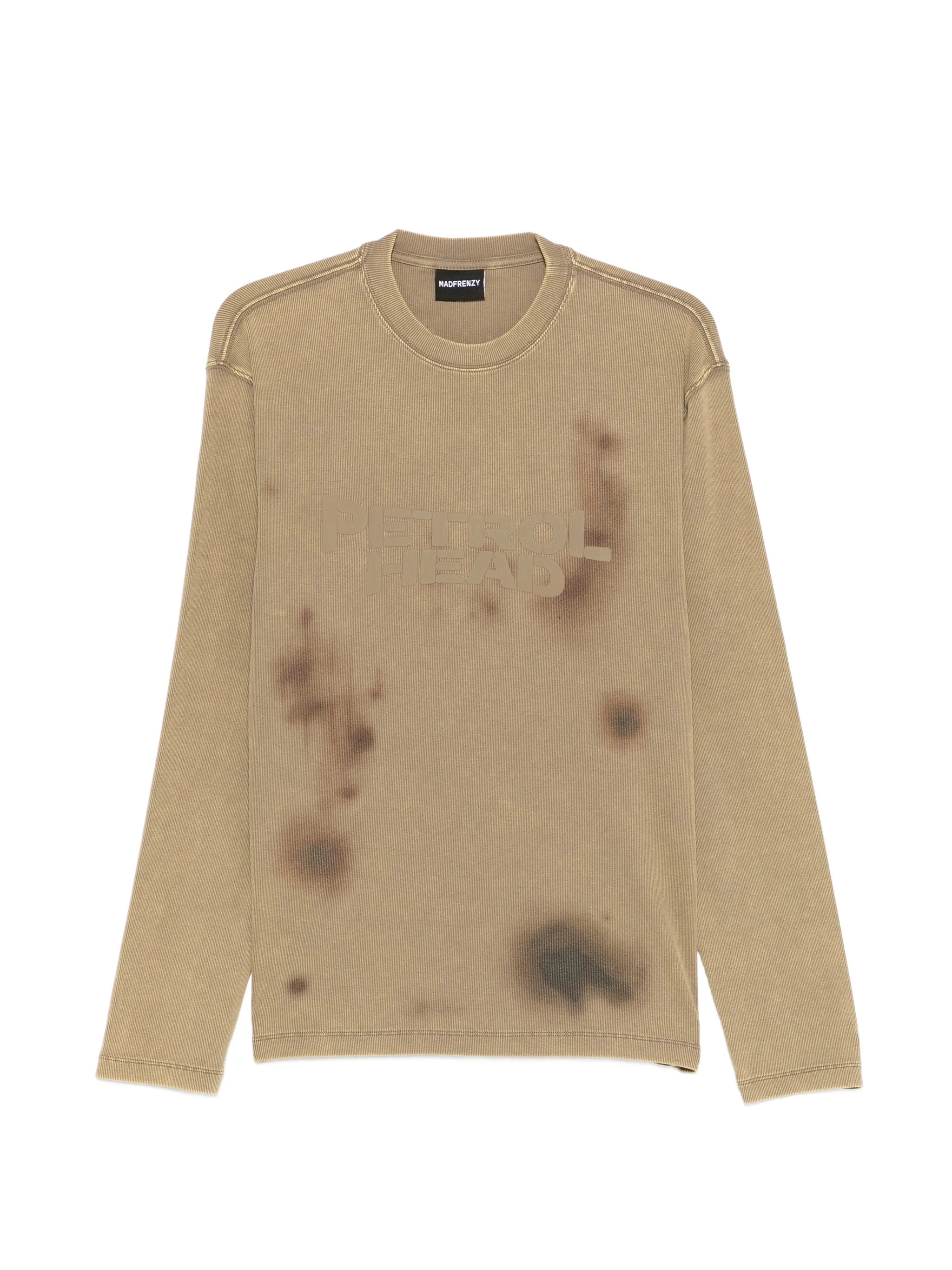 Madfrenzy Madfrenzy Petrol Head Crew-neck Top