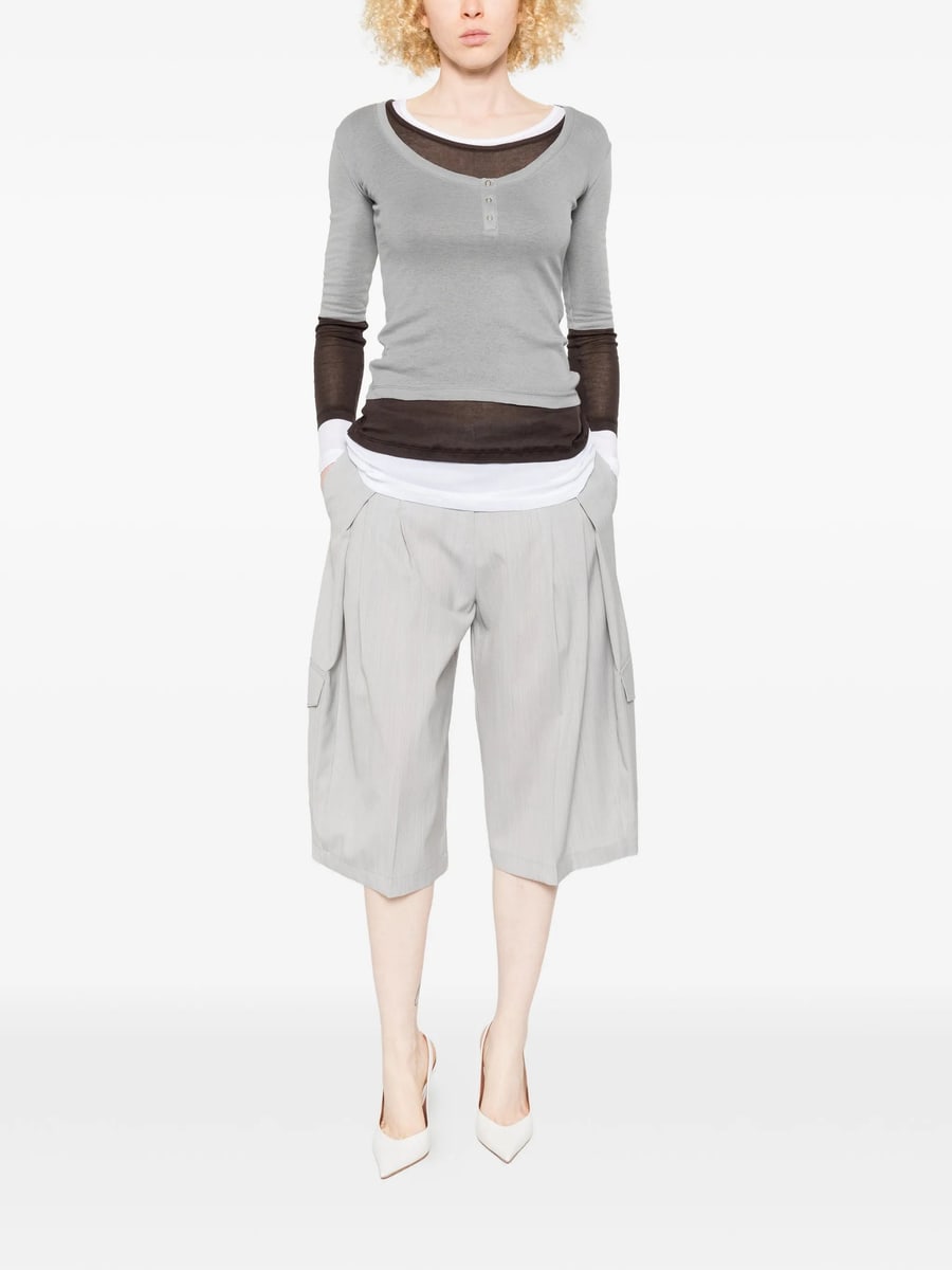 Iro Iro Junny Pleated Shorts, view 3