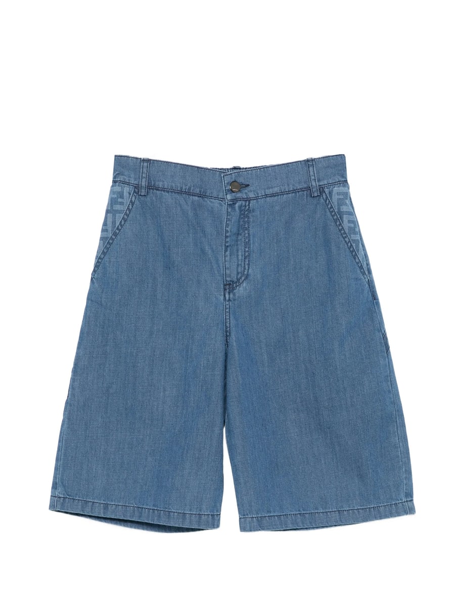 Fendi Fendi FF Logo-print Shorts