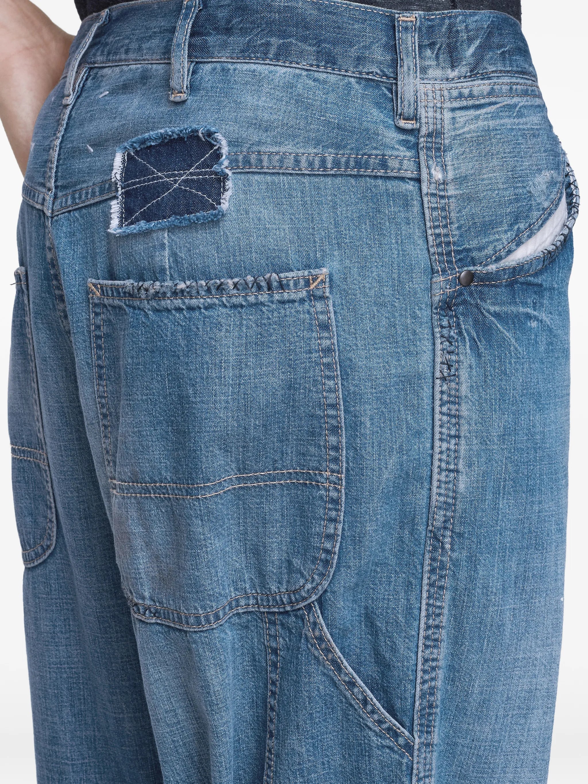 Maison Margiela Maison Margiela Wide-leg Jeans, view 2