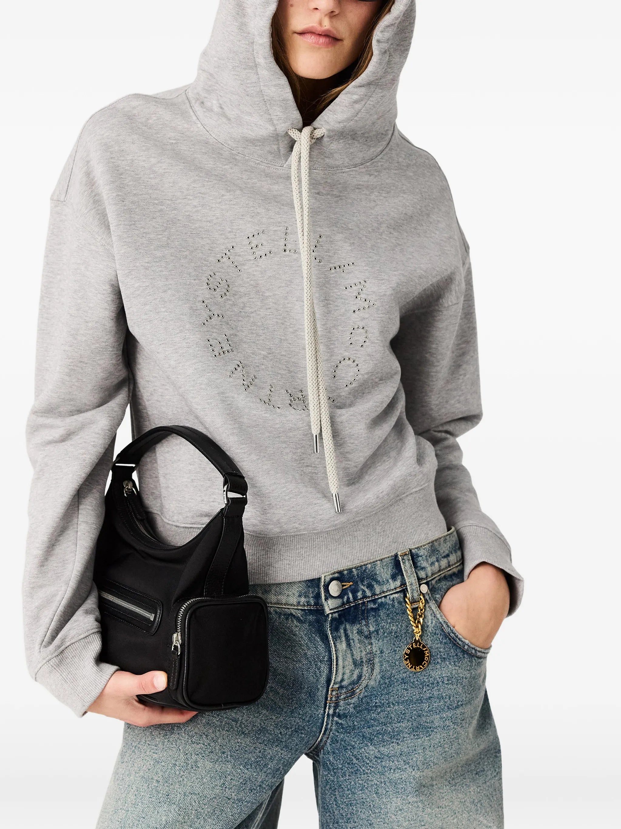 Stella McCartney Stella Mccartney Dartmoor Econyl Crossbody Bag, view 2