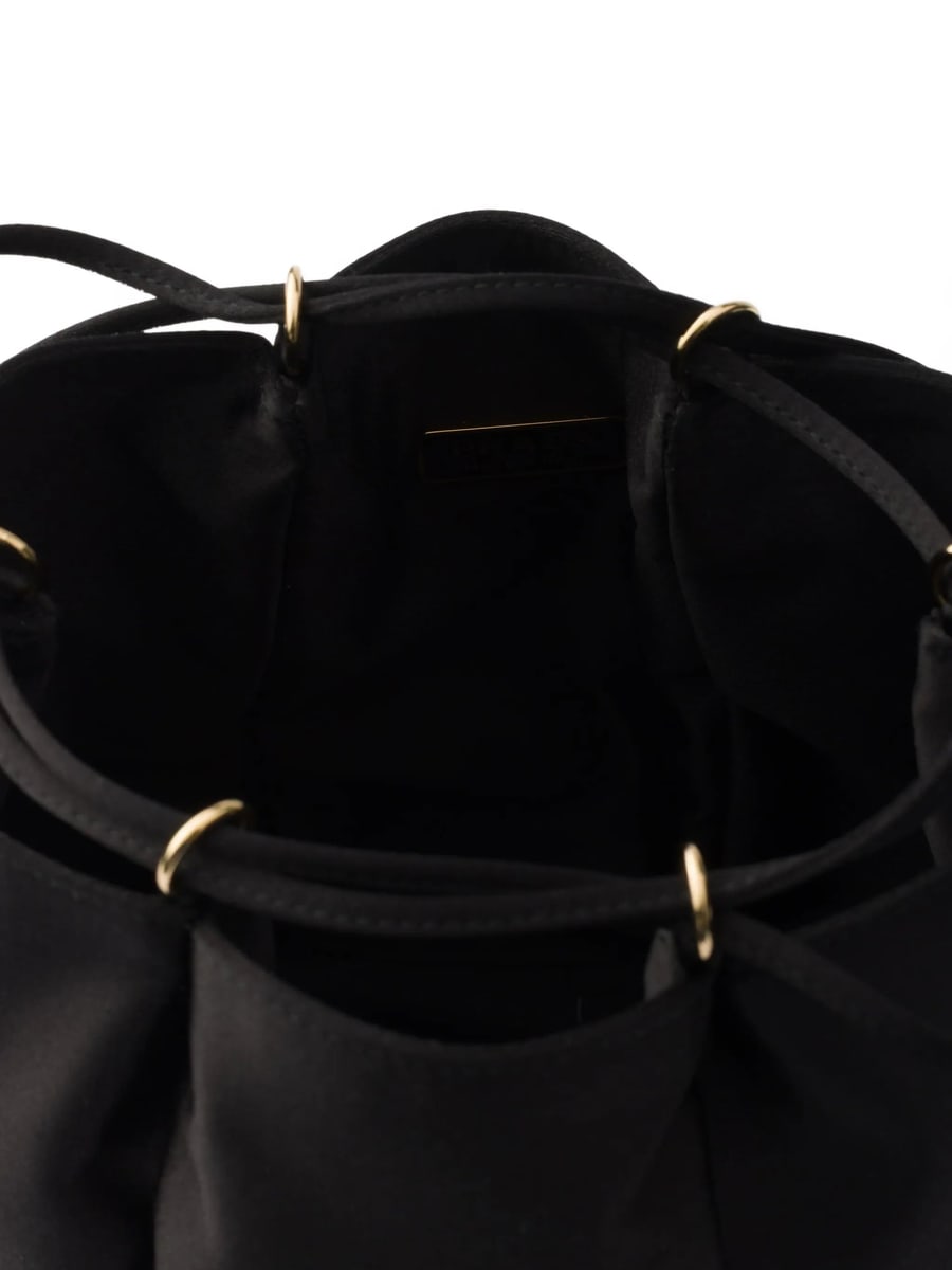 Prada Prada Satin Mini Bucket Bag, view 2
