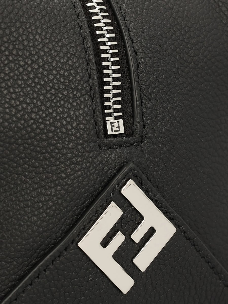 Fendi Fendi Lui Leather Wash Bag, view 2