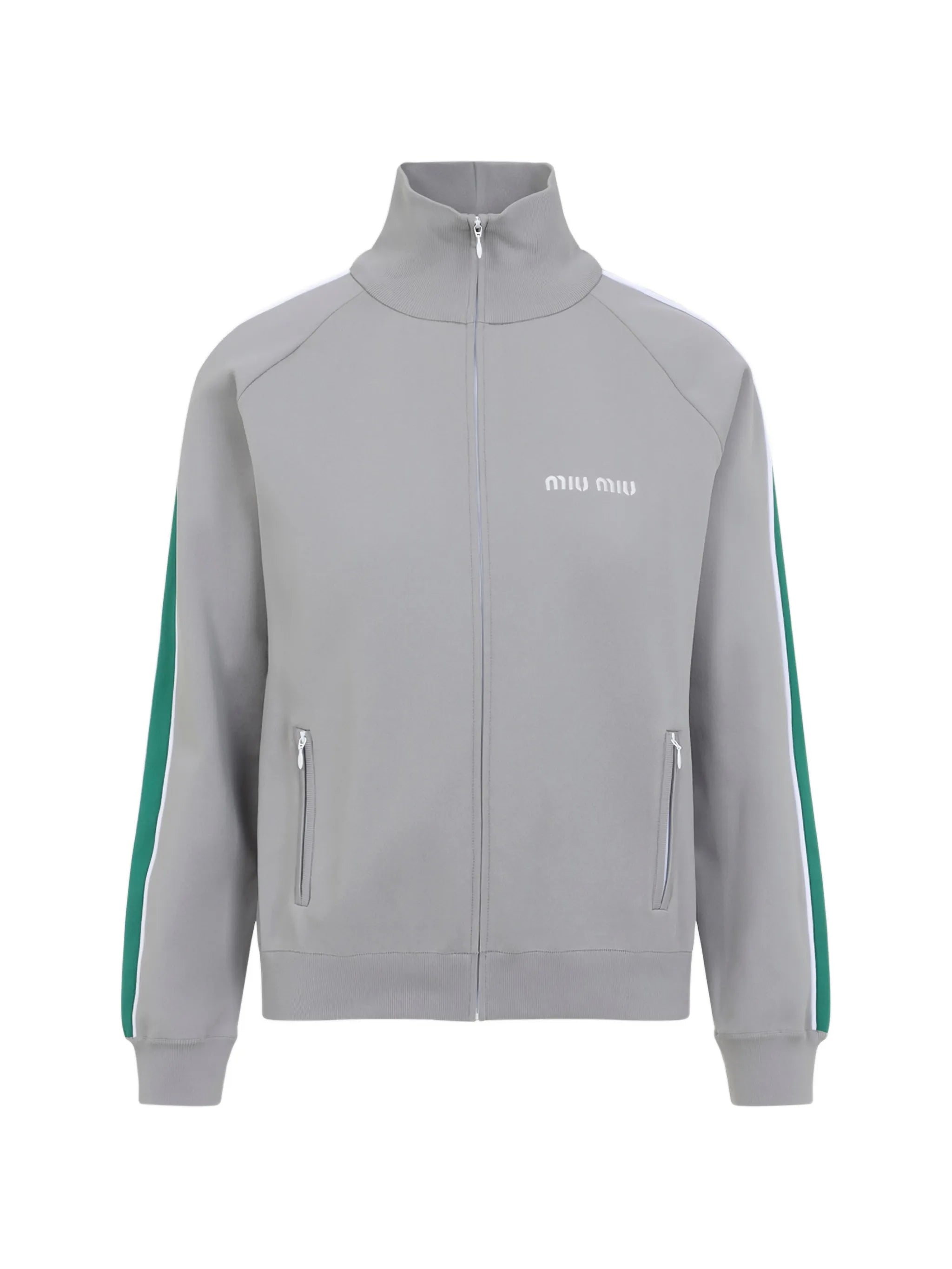 Miu Miu Miu Miu Zip-up Sweatshirt